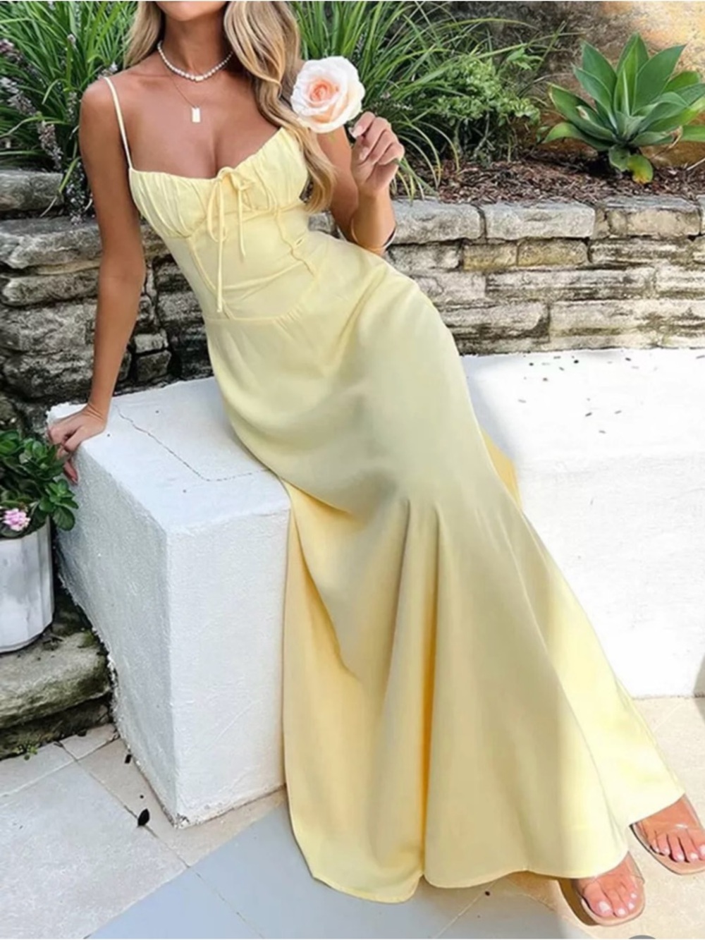 Butter Yellow Maxi Dress